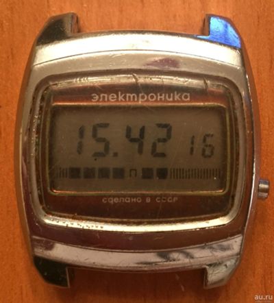Лот: 17545127. Фото: 1. Часы наручные "Электроника" (ранние... Оригинальные наручные часы