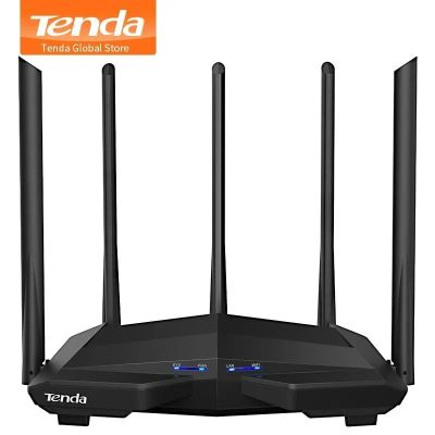 Лот: 16027107. Фото: 1. Маршрутизатор Tenda AC11 Гигабитные... Маршрутизаторы (роутеры)