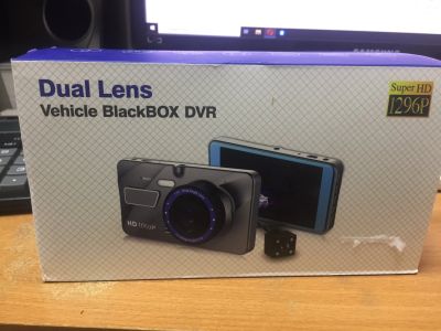 Лот: 15114244. Фото: 1. Видео регистратор dual lens. Видео- и фотокамеры