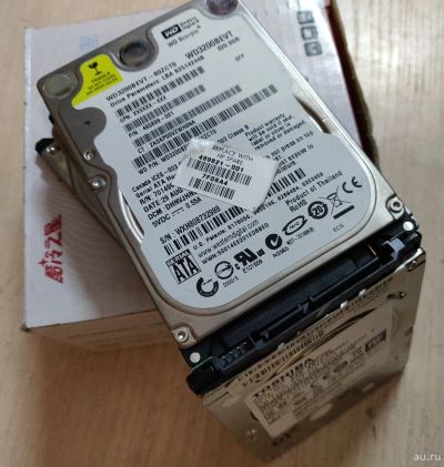 Лот: 17991606. Фото: 1. HDD 320 Гб, 2.5", жесткий диск... Жёсткие диски (HDD)