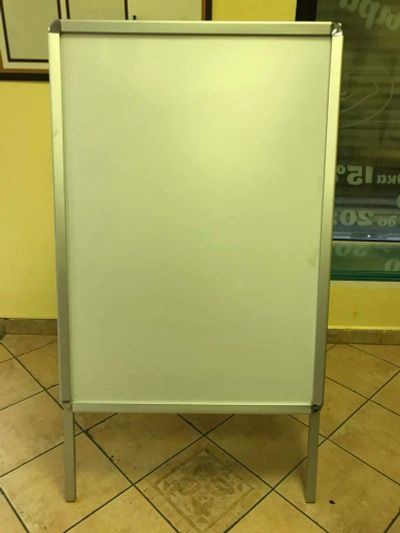 Лот: 10100742. Фото: 1. Штендер-раскладушка на 2 стороны... Рекламные материалы и оборудование