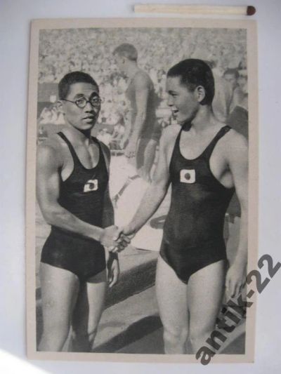 Лот: 6268996. Фото: 1. Олимпиада Лос-Анджелес 1932 Плаванье... Фотографии