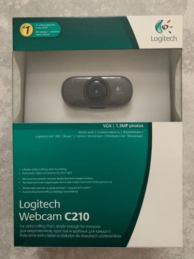 Лот: 21339653. Фото: 1. Logitech Webcam C210. Веб-камеры