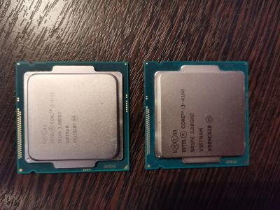 Лот: 16150249. Фото: 1. Процессор Intel Core i3-4160... Процессоры