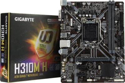 Лот: 18596881. Фото: 1. MB Gigabyte H310M H. Материнские платы