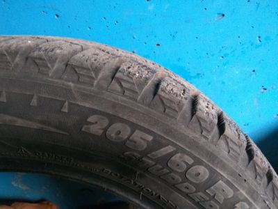 Лот: 12495562. Фото: 1. Шины зимние 205/60/R16 Michelin... Шины