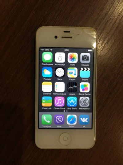 Лот: 11832855. Фото: 1. iphone 4 8 gb. Смартфоны