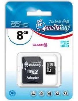 Лот: 4147969. Фото: 1. Карта памяти Smartbuy MiсroSDHC... Карты памяти