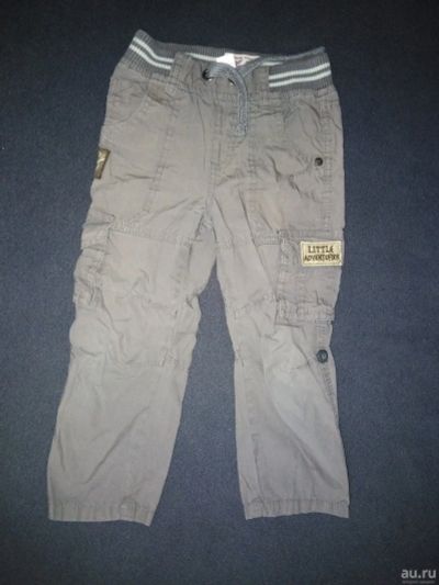 Лот: 15395769. Фото: 1. Штаны для мальчика бежевые 2-3... Брюки, шорты, джинсы
