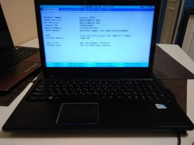 Лот: 10526898. Фото: 1. Ноутбук Lenovo G570 Intel B940... Ноутбуки