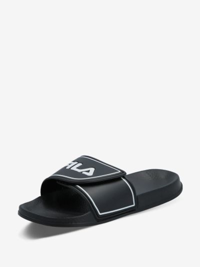 Лот: 22457145. Фото: 1. Шлепанцы детские FILA Tider, Черный. Другое (одежда, обувь, галантерея)