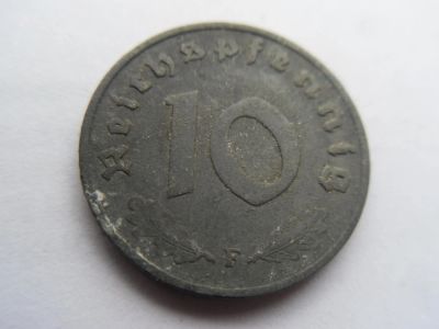 Лот: 10863129. Фото: 1. Германия (Третий рейх) 10 рейхспфеннигов... Германия и Австрия