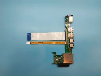Лот: 16452762. Фото: 1. Б/У плата с разъёмами USB, LAN... Печатные платы