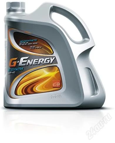 Лот: 2103099. Фото: 1. G-Energy Semi Synth L 5W40(4л). Масла, жидкости