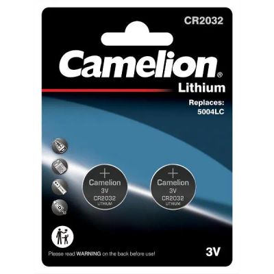 Лот: 24572759. Фото: 1. Батарейки Camelion CR2032, 1,5В... Батарейки, аккумуляторы, элементы питания