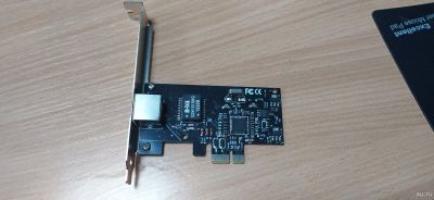 Лот: 18215941. Фото: 1. Сетевая карта PCI-E x1 LAN новая... Сетевые карты