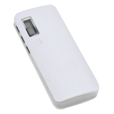 Лот: 10517875. Фото: 1. Power Bank 10000 МАч. Белый. Внешние, портативные аккумуляторы для смартфонов (Power bank)