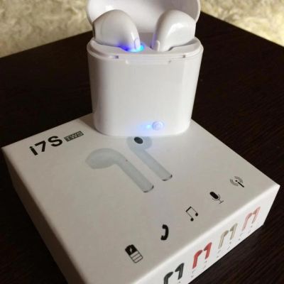 Лот: 15564073. Фото: 1. i7S. Беспроводные наушники Bluetooth... Наушники, гарнитуры