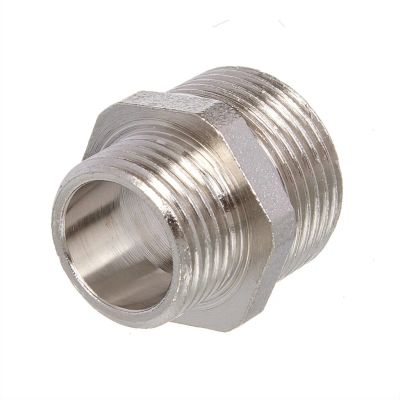 Лот: 24096319. Фото: 1. Бочонок 3/4"х1", никель, РосТурПласт. Фитинги, подводка