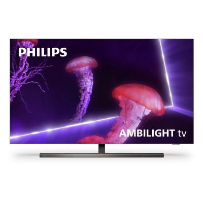 Лот: 21973137. Фото: 1. Новый 4K OLED телевизор 55” Philips... Телевизоры