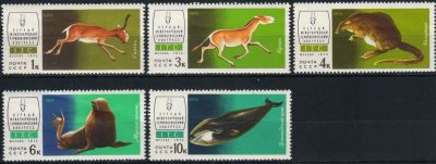 Лот: 18222050. Фото: 1. 1974, мая. I международный териологический... Марки