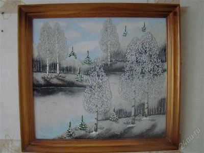 Лот: 2251273. Фото: 1. Продам картину из мраморной крошки. Другое (сувениры, подарки)
