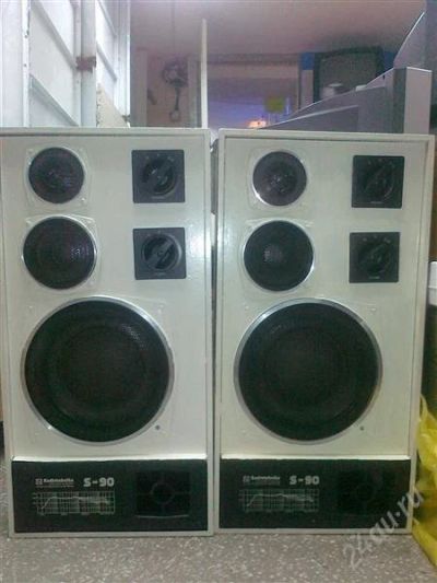 Лот: 827500. Фото: 1. Колонки S90 35 АС-012 С рубля!. Пассивные акустические системы