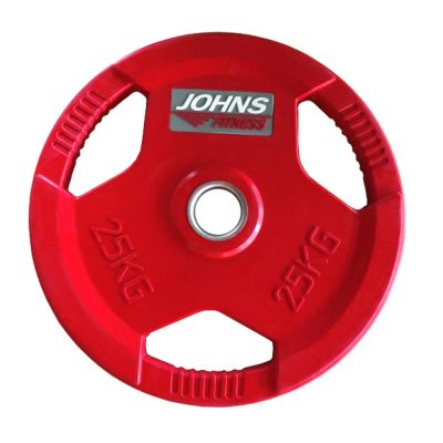 Лот: 22356765. Фото: 1. Диск обрезиненный 25кг Johns 91010... Штанги, блины