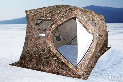 Лот: 9894081. Фото: 1. Зимняя палатка Higashi Camo Double... Палатки, тенты