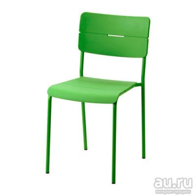 Лот: 9779716. Фото: 1. Садовый стул, уличный, зеленый... Мебель для сада, дачи