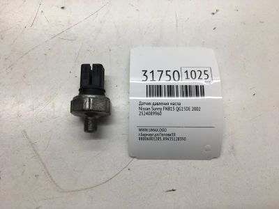 Лот: 20385851. Фото: 1. Датчик давления масла Nissan Sunny... Электрооборудование
