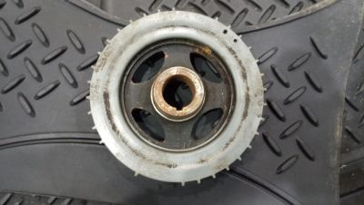 Лот: 19579419. Фото: 1. Шкив коленвала Mazda axela bl5fw... Двигатель и элементы двигателя