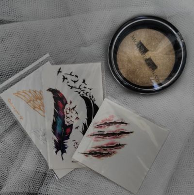 Лот: 12042999. Фото: 1. Флеш-тату и ресницы на магнитах. Временные татуировки