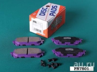 Лот: 17646429. Фото: 1. Тормозные колодки PN-7801 NIBK... Тормозная система