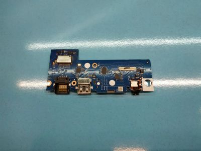 Лот: 20735315. Фото: 1. Плата с USB, Audio, Lan для ноутбука... Платы расширения, контроллеры, доп. порты