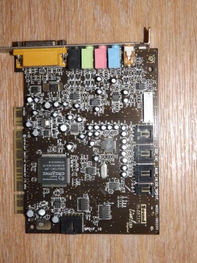 Лот: 10614443. Фото: 1. Звуковая карта Sound Blaster Live... Звуковые карты