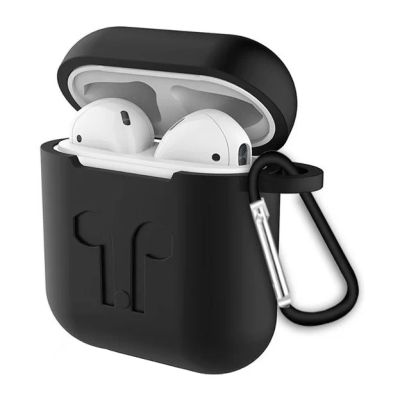 Лот: 18343482. Фото: 1. Чехол для AirPods, Grey. Магазин... Чехлы, бамперы