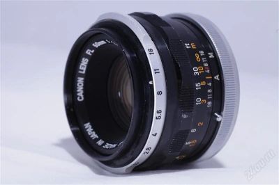 Лот: 1931586. Фото: 1. Canon FL 50/1.8 для беззеркалок... Объективы