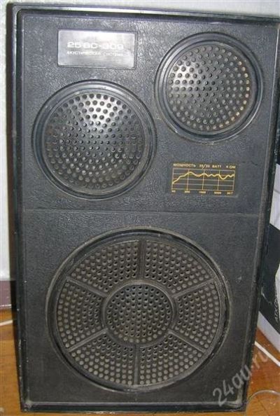 Лот: 2693672. Фото: 1. 25ас-309. Пассивные акустические системы