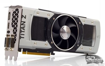 Лот: 14665030. Фото: 1. Nvidia GeForce GTX Titan Z. 12Gb... Видеокарты