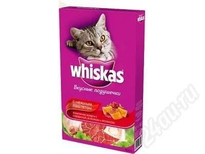 Лот: 660080. Фото: 1. whiskas подушечки с нежным паштетом... Другое (животные и уход)