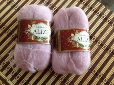 Лот: 6744350. Фото: 1. 2. ALIZE kid mohair 25г/250м... Ткани, нитки, пряжа