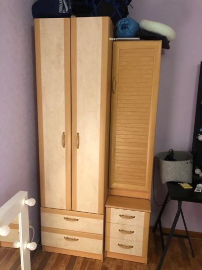 Лот: 15326936. Фото: 1. Шкафы 3 штуки. Шкафы, шкафы-купе