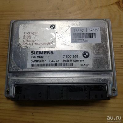 Лот: 18530740. Фото: 1. Блок управления двс Bmw 523 E39... Электрооборудование