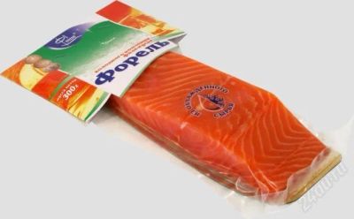 Лот: 2208454. Фото: 1. Форель холодного копчения филе... Икра, рыба, морепродукты