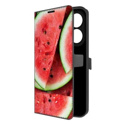 Лот: 25542532. Фото: 1. Чехол Krutoff Eco Book "Арбуз... Чехлы, бамперы