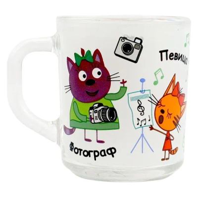 Лот: 24883046. Фото: 1. Кружка ND Play "Три кота: Профессии... Кружки, стаканы, бокалы