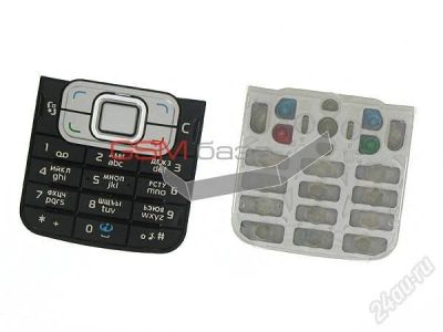 Лот: 1898042. Фото: 1. Клавиатура для Nokia 6120c черная... Корпуса, клавиатуры, кнопки