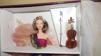 Лот: 11645588. Фото: 1. Барби Ангел со скрипкой (Heartstring... Куклы и аксессуары