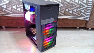 Лот: 25636735. Фото: 1. i7, 16Gb, SSD+2Tb, RX470 4Gb... Компьютеры в сборе
